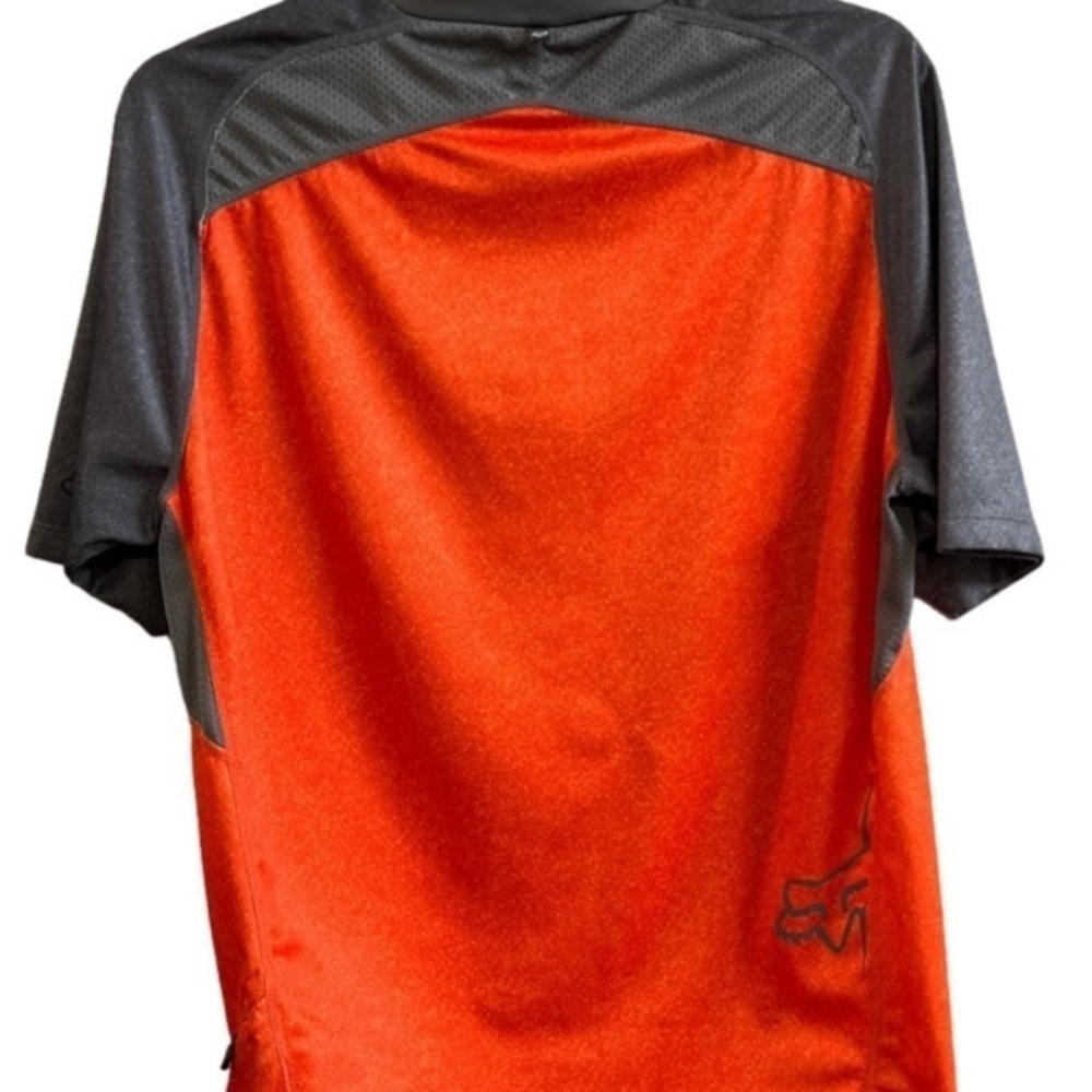 Fox Racing Orange and Black Jersey - Picture 3 of 5
